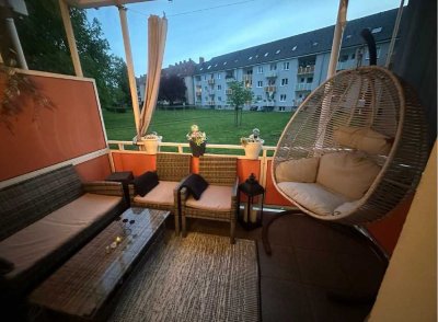 WG taugliche 2 Zimmer Wohnung mit Balkon in ruhiger Lage