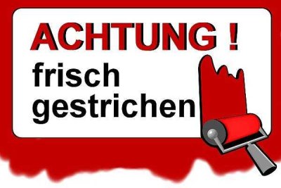 Frisch gestrichen