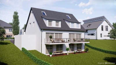 KfW 40-Neubau-Doppelhaushälfte in ruhiger Lage von LE-Stetten