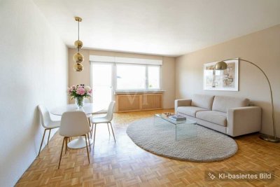 Stilvoll wohnen - 2-Zimmer-Wohnung mit Balkon und Garage