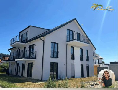 Exklusive Gartenwohnung im Neubau - wohnen mit Sonne, Stil & Komfort