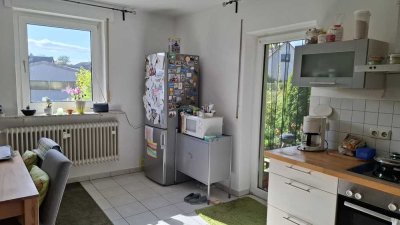 ruhige Wohnung für 1-2 Personen mit großem Garten