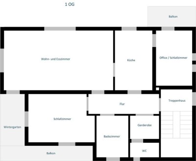 Helle 3-Zimmer Wohnung mit Balkon in Bad Urach