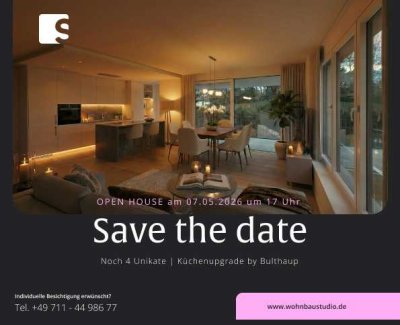 Open House I Save the Date I Wohntraum am Killesberg mit Privatsphäre | Neubau mit PV & Erdwärme