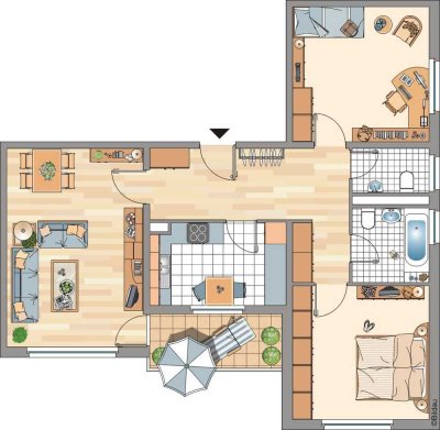 Schöne 3 Zimmerwohnung