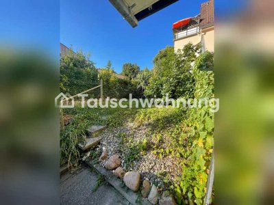Tauschwohnung: 2-Zimmer-Wohnung mit Garten in Bad Godesberg zu tauschen