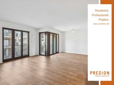 Großzügige 2-Zimmer-Wohnung mit Einbauküche im exklusiven Neubauquartier Deiker Höfe