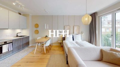 Zur Miete: Luxus direkt an der Alster - möblierte 1-Zimmerwohnung
