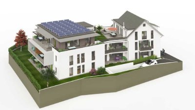 Wohnen im Grünen am Hauserbach - Neubau von 10 Eigentumswohnungen - 77756 Hausach