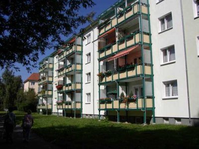 Familienfreundlich: 4-Raum-Wohnung mit Balkon in Sellerhausen