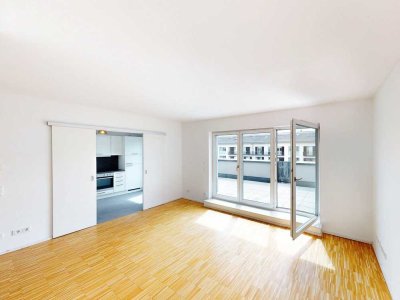 2 Zimmer, 2 Dachterrassen - Ein Traum von Wohnung wartet auf Sie!