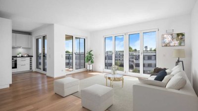 ROGERS: Familientraum für Eltern mit Kleinkindern: Dachgeschosswohnung mit Top-Energiewerten