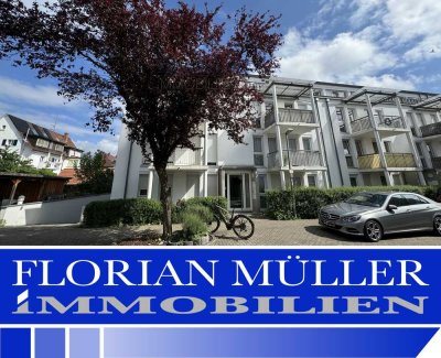 Premium-Wohnlage am Freiburger Seepark: Stilvolle 1-Zimmer-Wohnung mit Sonnenbalkon. Bezugsfrei.