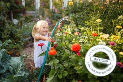 Familientraum – Stadthäuser im autofreien Quartier inmitten erholsamer Natur