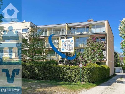 Vielseitige 3,5-Zi.-DG-Wohnung mit Renovierungsbedarf und zwei Balkonen