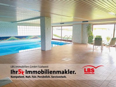 Attraktive 3-Zimmer-Wohnung mit Balkon und exklusiver Sauna und Schwimmbadnutzung