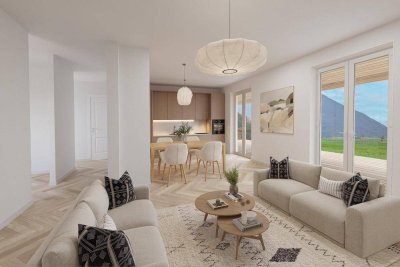 3-Zimmer-Gartenwohnung in Bestlage! Wohnen mit Blick auf den Untersberg