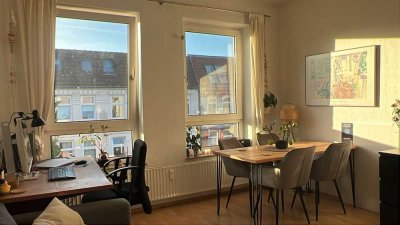 Kieler Lebensfreude: 2-Zimmer-Wohnung im Stadtteil Südfriedhof mit Balkon