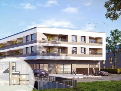 2-Zimmer-Wohnung mit Balkon I Neubau I Aufzug I provisionsfrei