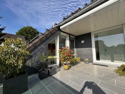 Lichtdurchflutete 4-Zimmer-Maisonette-Wohnung, 22 m² Terrasse/Loggia und Garage in Solingen