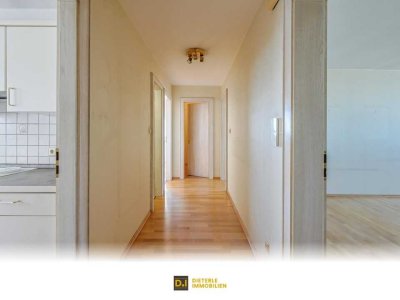 3 Zimmer, Energieeffizienzklasse A, Panorama-Aussicht, „convertible“ Loggia