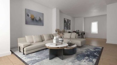 Lichtdurchflutete Dachgeschosswohnung kernsaniert -provisionsfrei-