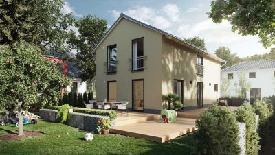 Modernes Massivhaus mit schönem Südgarten am Stadtrand von Wermelskirchen