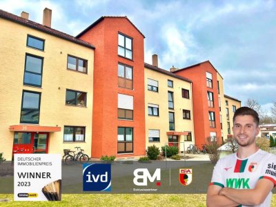 Vermietete 2-Zimmer-Wohnung mit 63 m² und Balkon in Königsbrunn