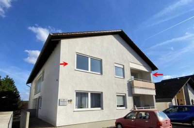 Modernisierte 2-Zimmer Wohnung in Hackenheim mit Balkon
