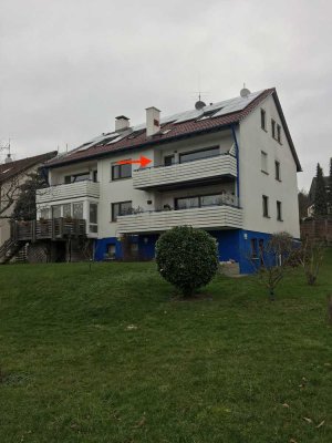 Helle sonnige 2 Zimmer-Wohnung mit EBK und Südbalkon mit Blick ins Grüne