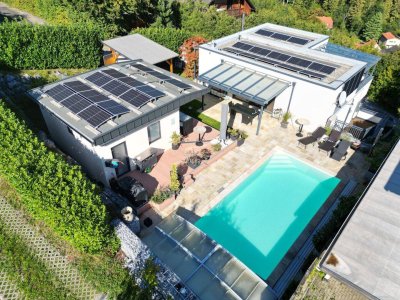 Stattegg! Villa der Extraklasse, Pool, Saunahaus, sonnige Aussichtslage einfach perfekt!