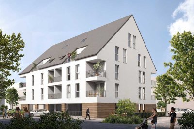 Energieeffiziente  Neubauwohnung KfW 40 + QNG = Hohe Abschreibung möglich