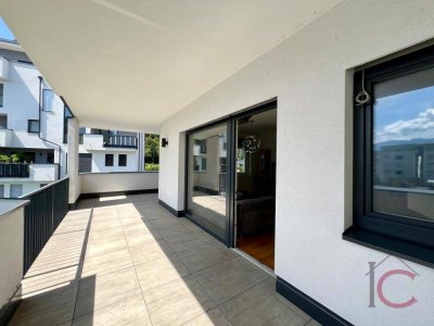 Traumhafte 3-Zi.-Wohnung mit großer Terrasse, exklusiver Ausstattung, TG-Platz, Nähe Ossiacher See