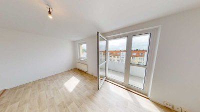 3-Raum-Wohnung mit Balkon in schöner Wohnlage