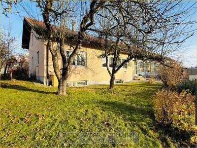 Dorfen – gepflegtes Einfamilienhaus mit Einliegerwohnung, Wintergarten, DG-Ausbaureserve und großem