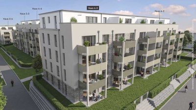 Exklusiver Wohnkomfort über Hattersheim: 3-Zimmer-Penthouse mit grünem Ausblick (KfW40 NH)