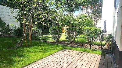 Gartenwohnung: Kirsch- und Feigenernte in diesem Sommer nähe Alte Donau