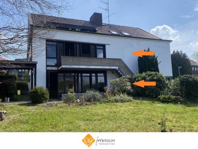 Maisonettewohnung mit großem Garten