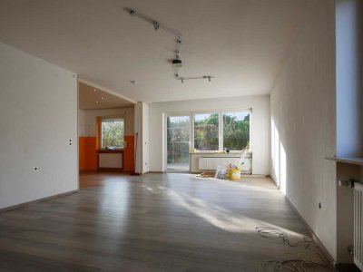 Großzügige, lichtdurchflutete 4,5-Zimmer-Mietwohnung über zwei Etagen mit Garten in Litzendorf/Pödel