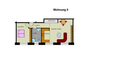 Wohnung mit Lüftungsanlage Barrierefrei, Aufzug