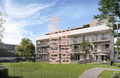 Gut Haben | Neubauwohnungen in der Harter Straße mit begrünter Innenhofoase.