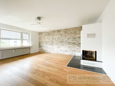 Moderne 4-Zimmer-Wohnung mit Balkon, Kamin und Garage in zentraler Lage von Ratingen (Erbpacht)