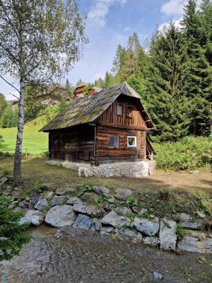 Gemütliches 2-Zimmer Holzhaus mit Garten in Niederwölz