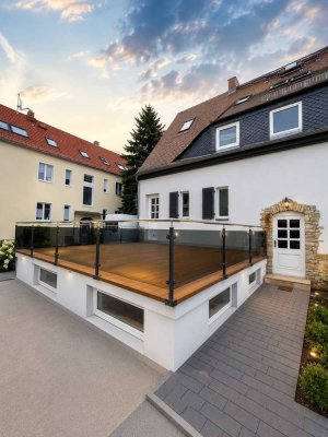 Wunderschöne 4 Raumwohnung mit großer Terrasse und Gartenanteil