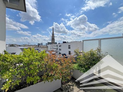 PROMENADE: Großzügige Maisonettewohnung mit Terrasse &amp; Balkon!