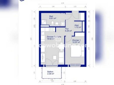 Tauschwohnung: 2 Zimmer in Biesdorf gegen 2-3 Zimmer in Lichtenberg gesucht