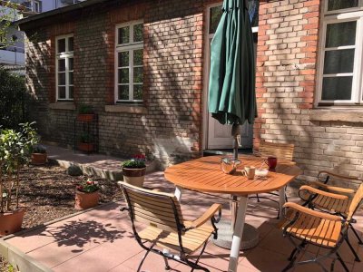 Exklusive 3-Zimmer Gartenwohnung, mit Einbauküche, Fussbodenheizung und vielenExtras mitten in Fürth