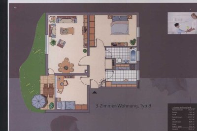 Provisionsfrei!!Geschmackvolle, sanierte 3-Zimmer-Wohnung mit Balkon in Bergisch Gladbach
