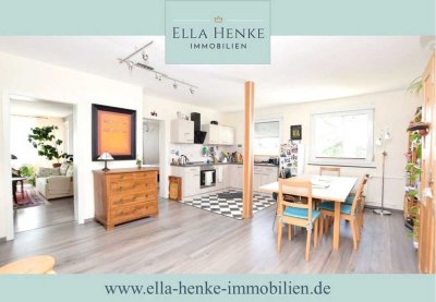 Ein Ort zum Wohlfühlen: Gepflegte 2- bis 3-Zimmer-Wohnung mit Süd-Balkon + Fahrstuhl.
