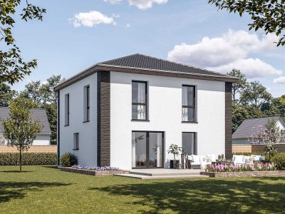 Stadtvilla mit Homeoffice und Grundstück in herrlicher Wohnlage!